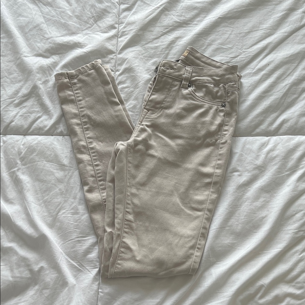 Blue Spice Khaki Skinny Jeans